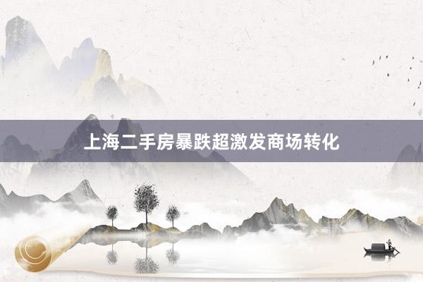 上海二手房暴跌超激发商场转化